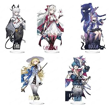 Amazon.co.jp: 鳴潮 アクリルスタンド 5枚セット 新キャラ